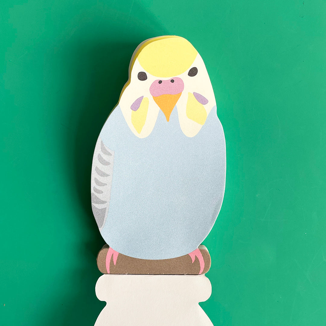 Budgerigar Memo Pad