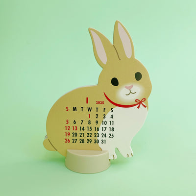 Rabbit Desktop Calendar 2025