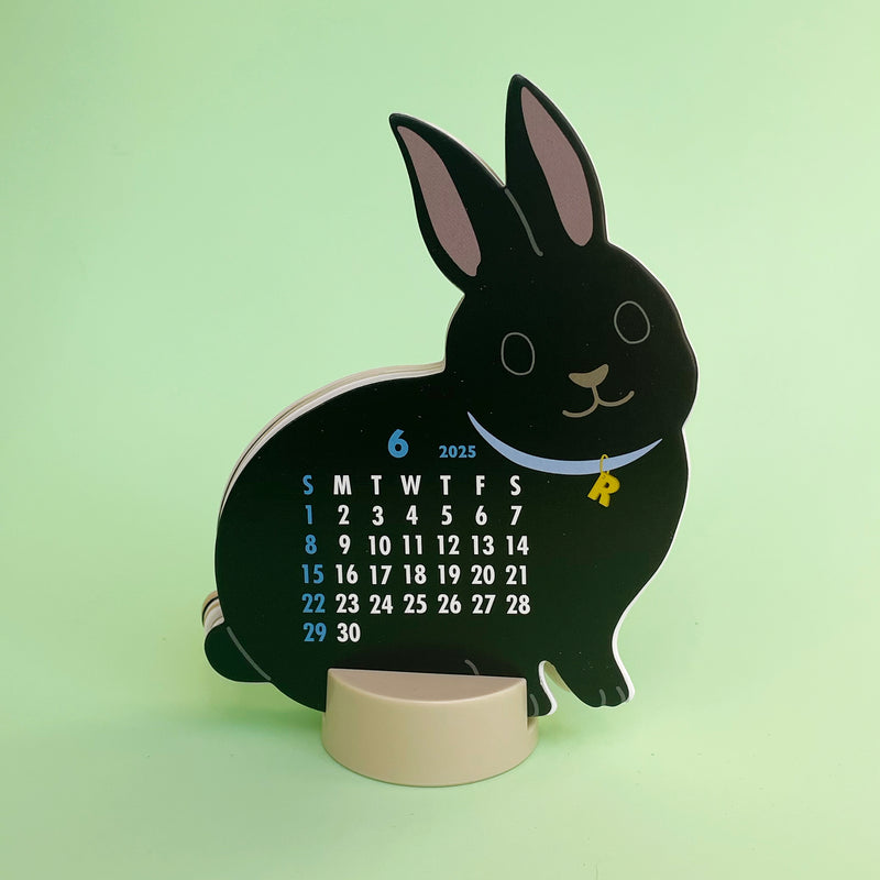 Rabbit Desktop Calendar 2025