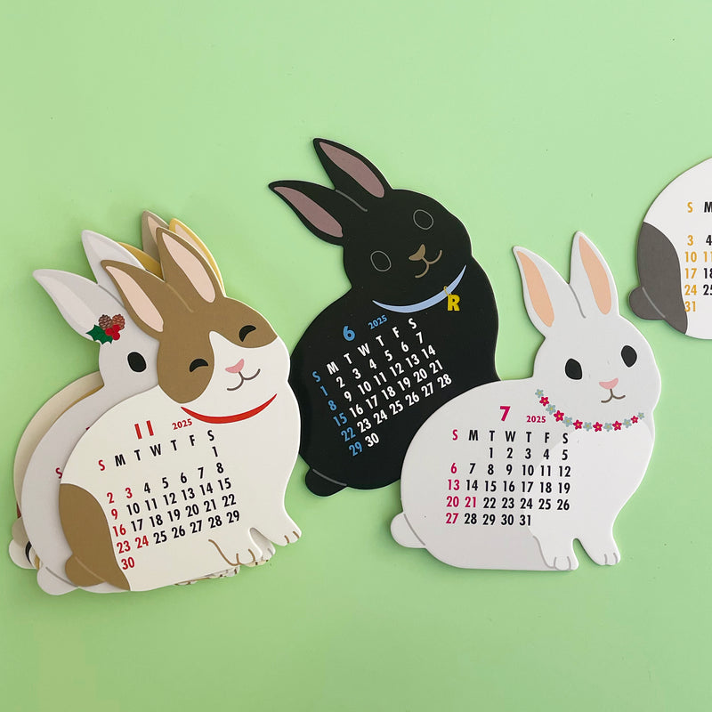 Rabbit Desktop Calendar 2025