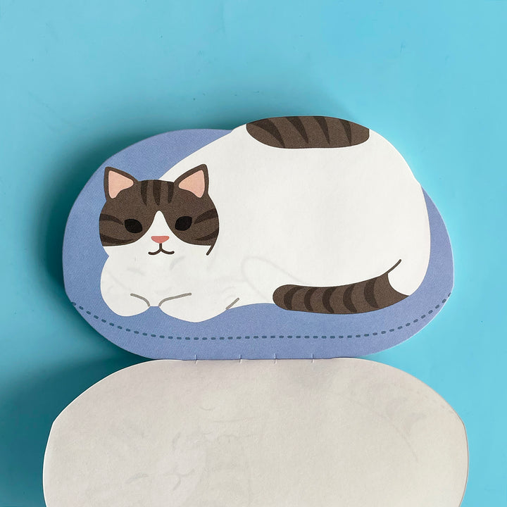 Relaxed Cat Memo Pad