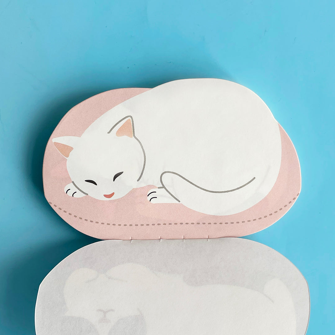 Relaxed Cat Memo Pad