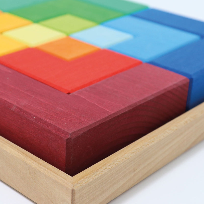 Creative Square Blocks and Puzzle
