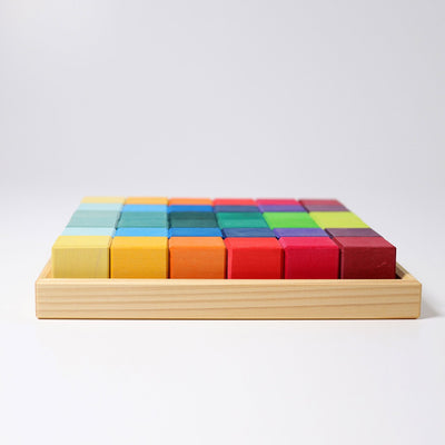 Small Rainbow Mosaic Block Set