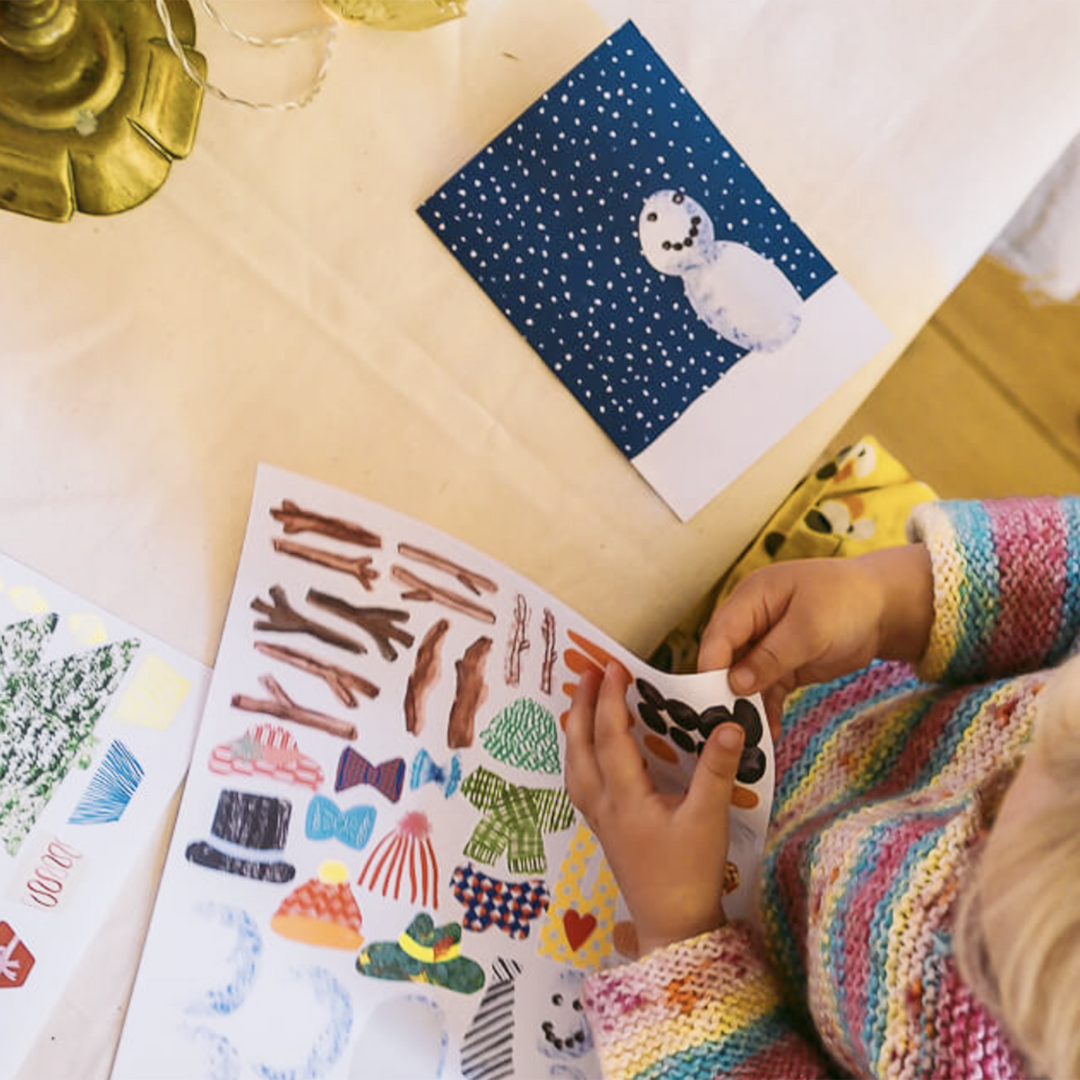 Make Your Own Snowman Cards