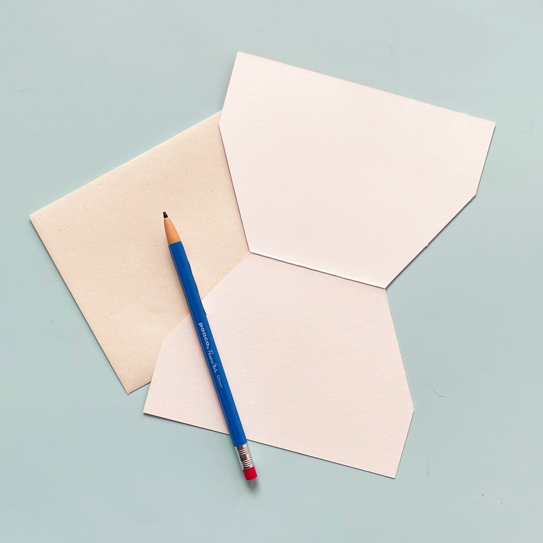 Gingerbread House Die Cut Card