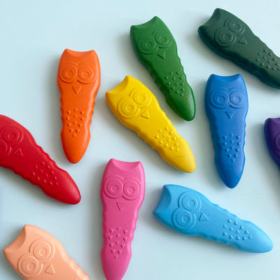 Owl Crayons