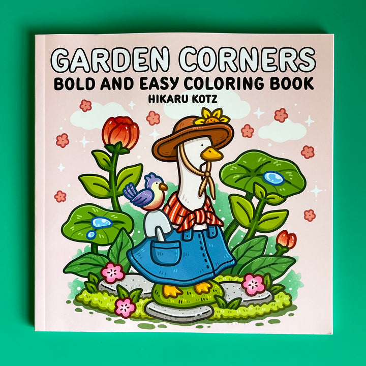 Garden Corners Coloring Book