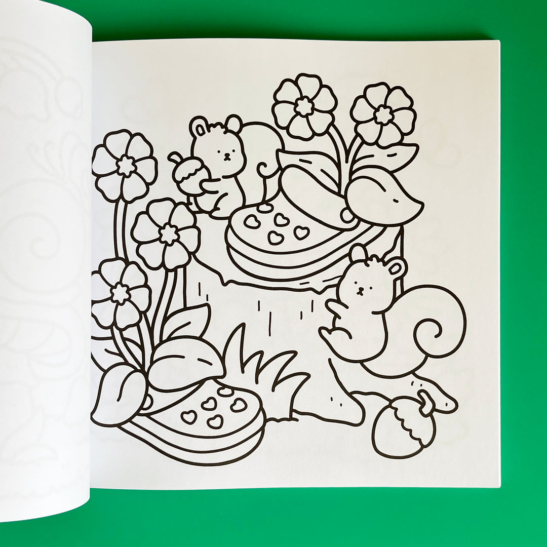 Garden Corners Coloring Book