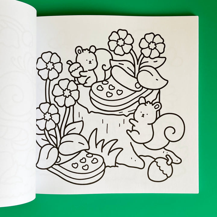Garden Corners Coloring Book