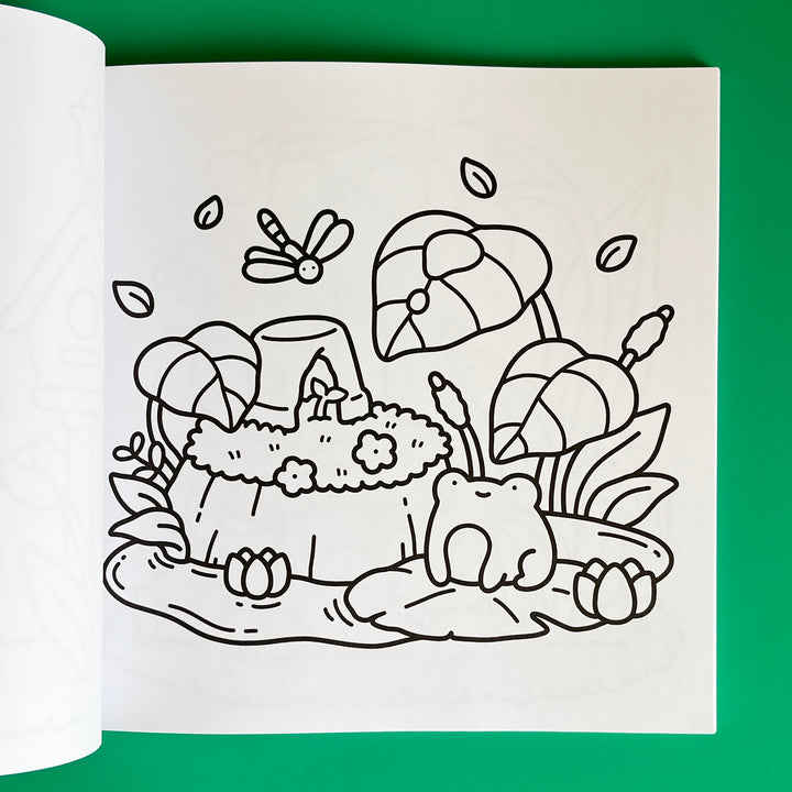 Garden Corners Coloring Book