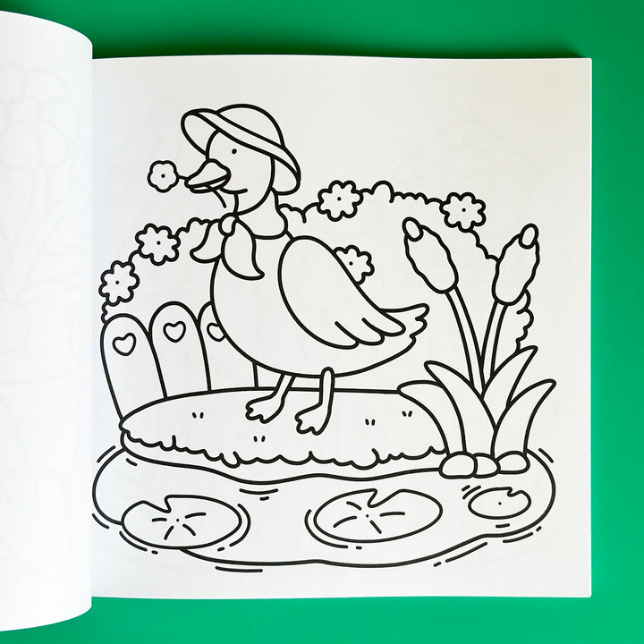 Garden Corners Coloring Book