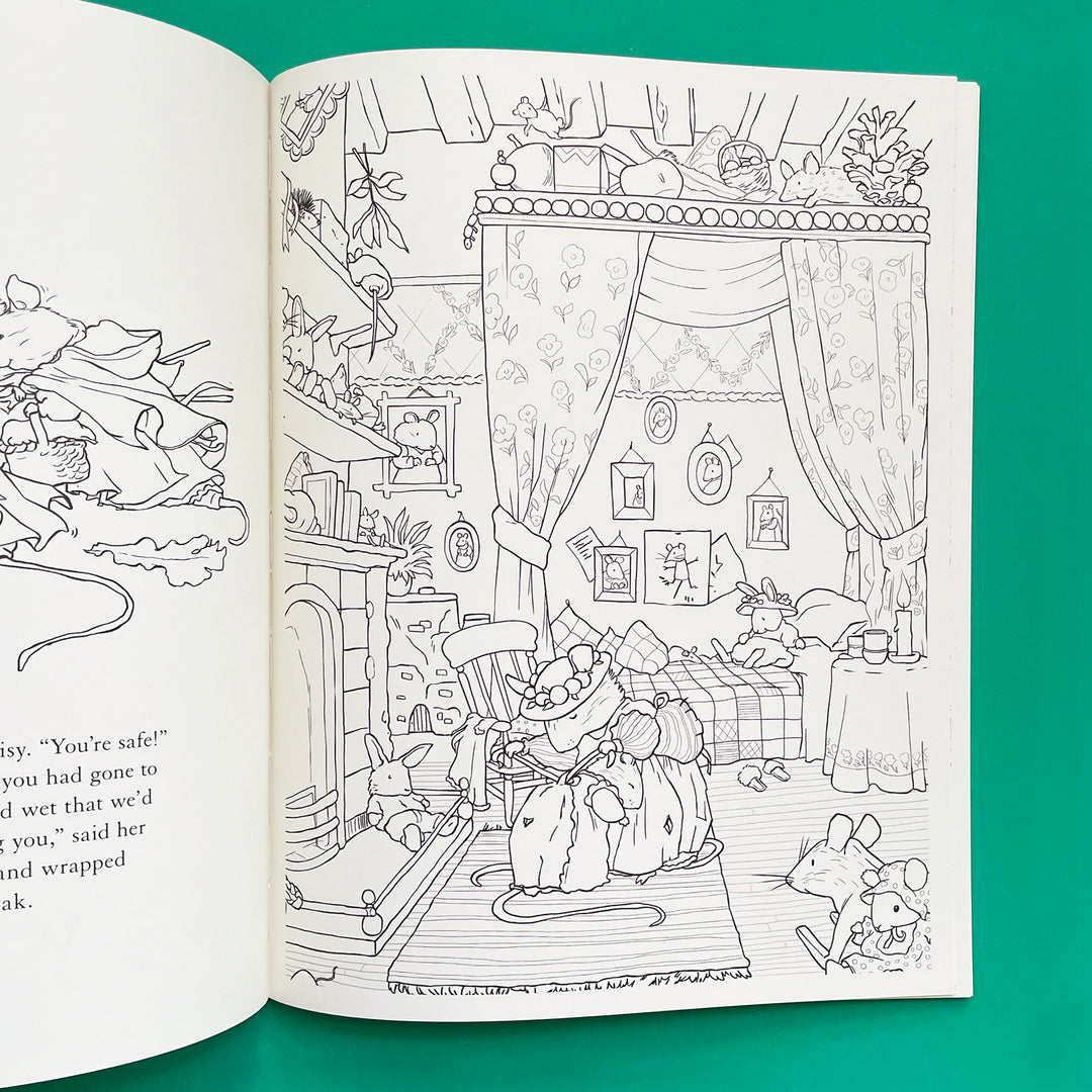 Brambly Hedge: A Festive Coloring Book