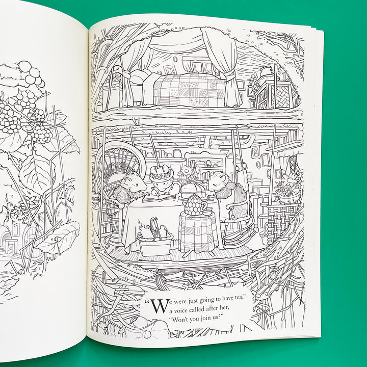 Brambly Hedge: A Festive Coloring Book