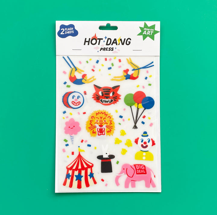 Circus Circus Iron-on Sheet