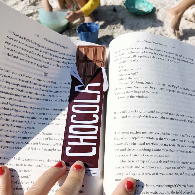 Chocolate Bookmark