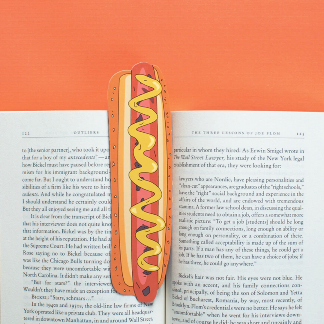 Hot Dog Bookmark