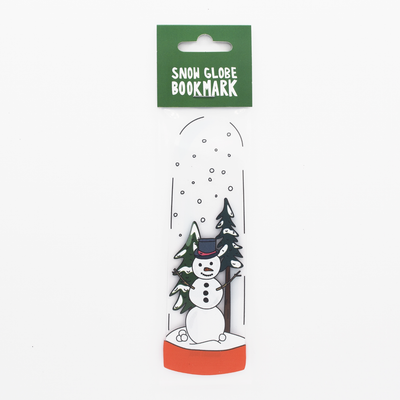 Snow Globe Bookmark