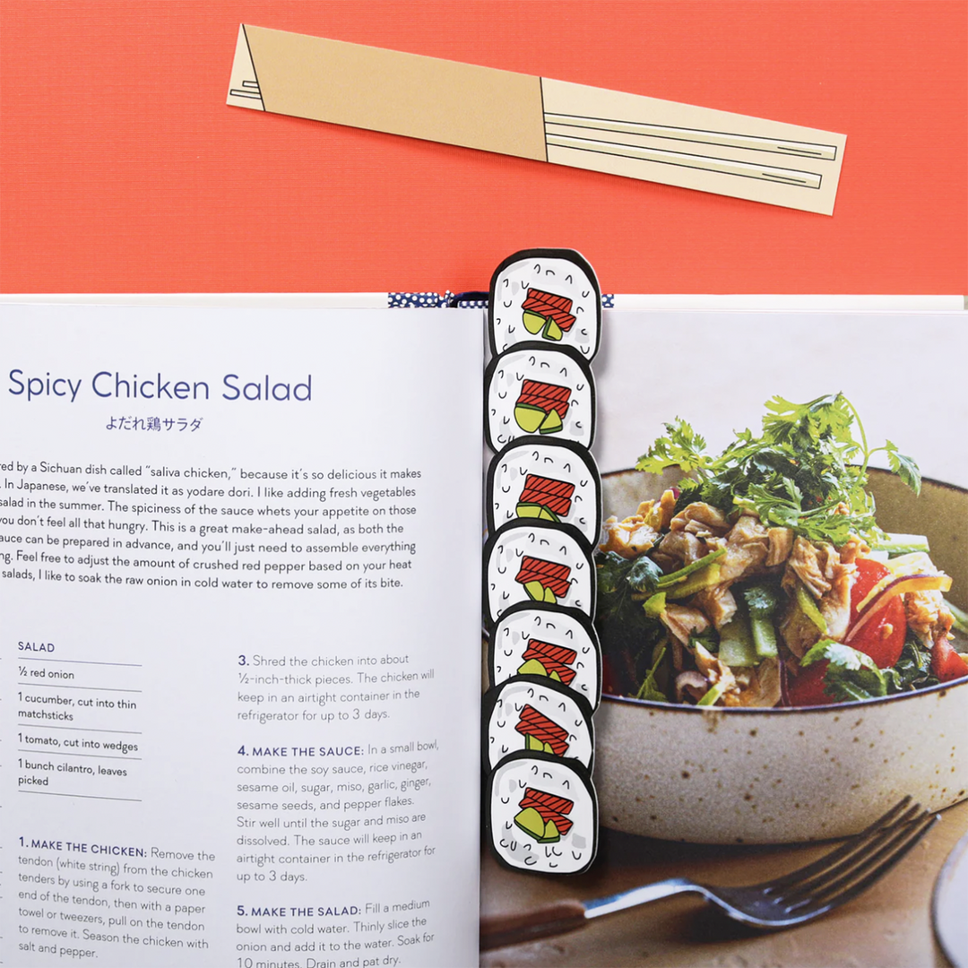 Sushi and Chopsticks Bookmark