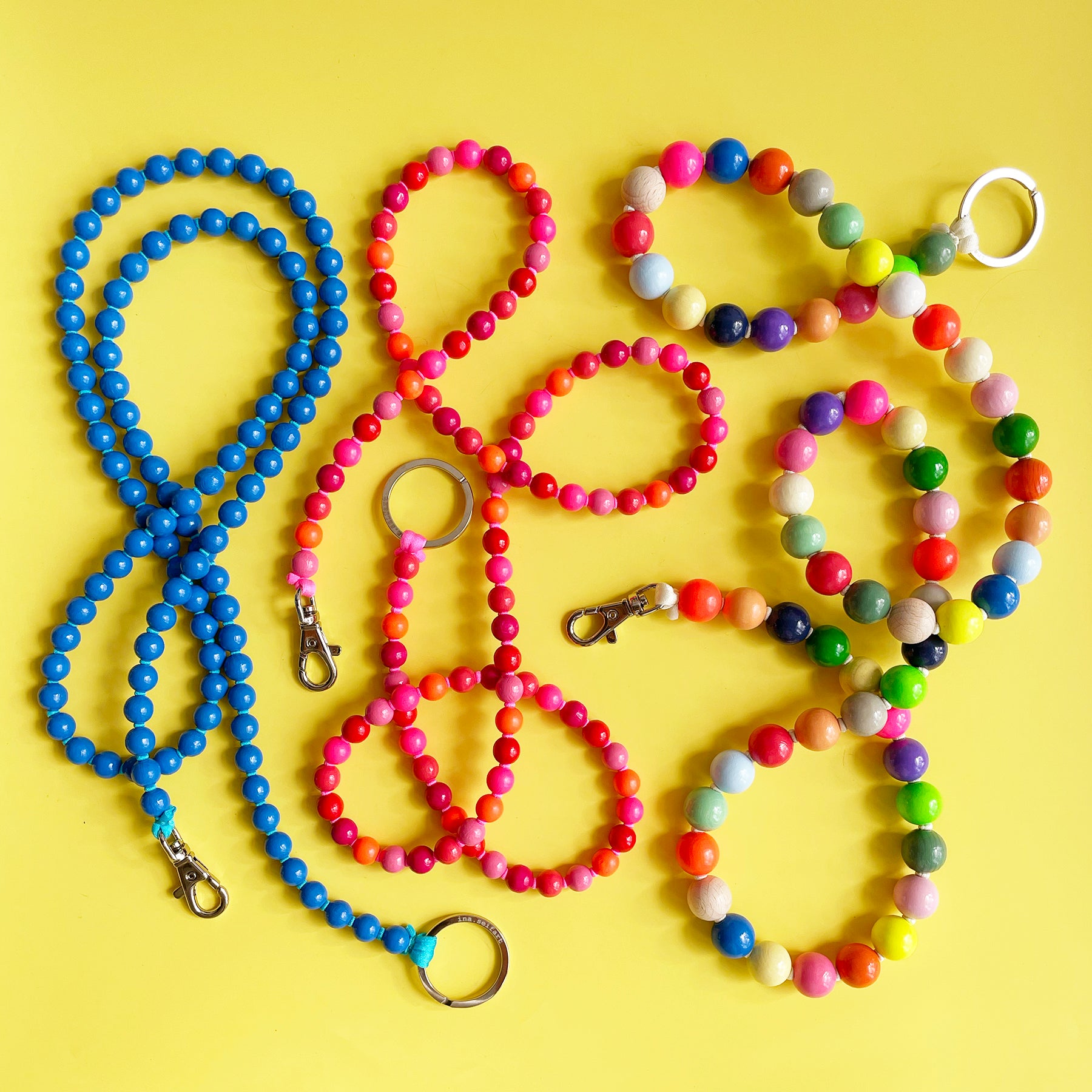 Extra Long Beaded Key Ring – Fair Play Projects