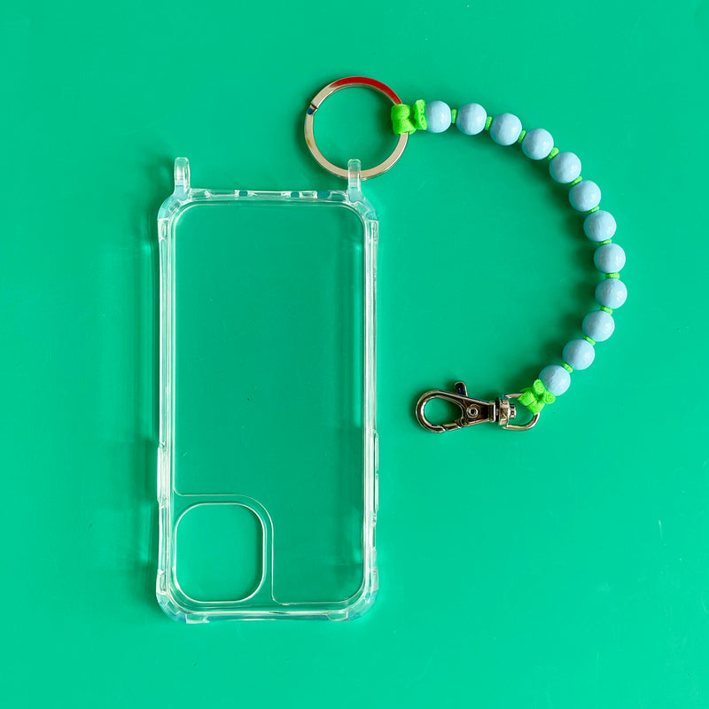 Short Beaded Chain and Phone Case