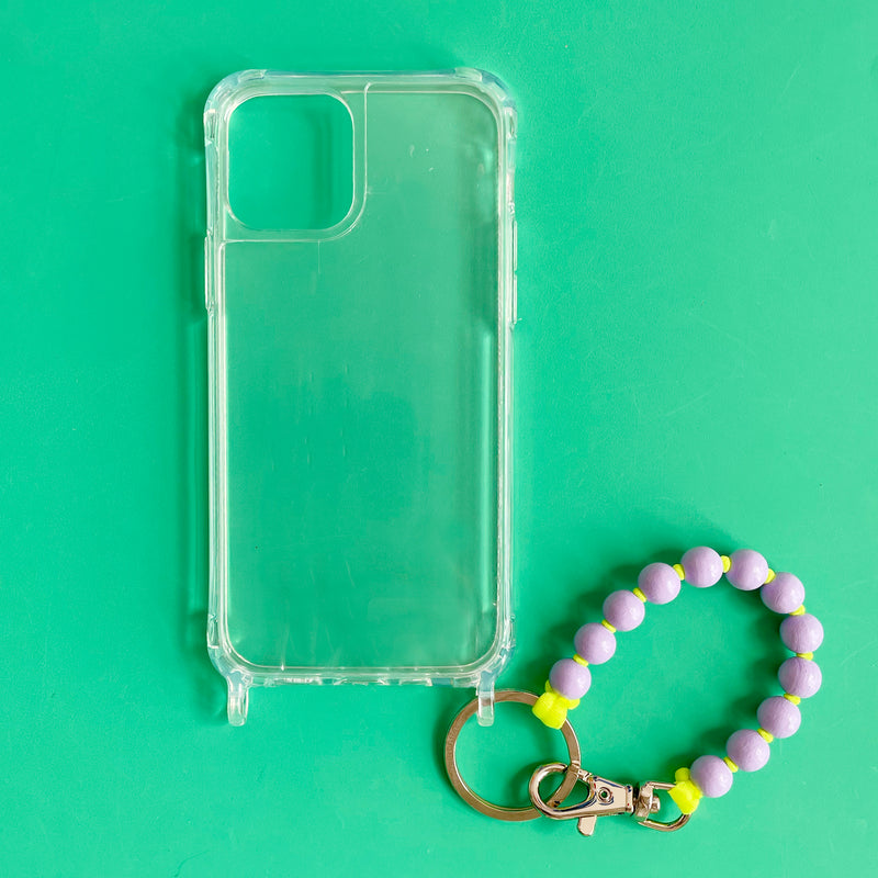 Short Beaded Chain and Phone Case