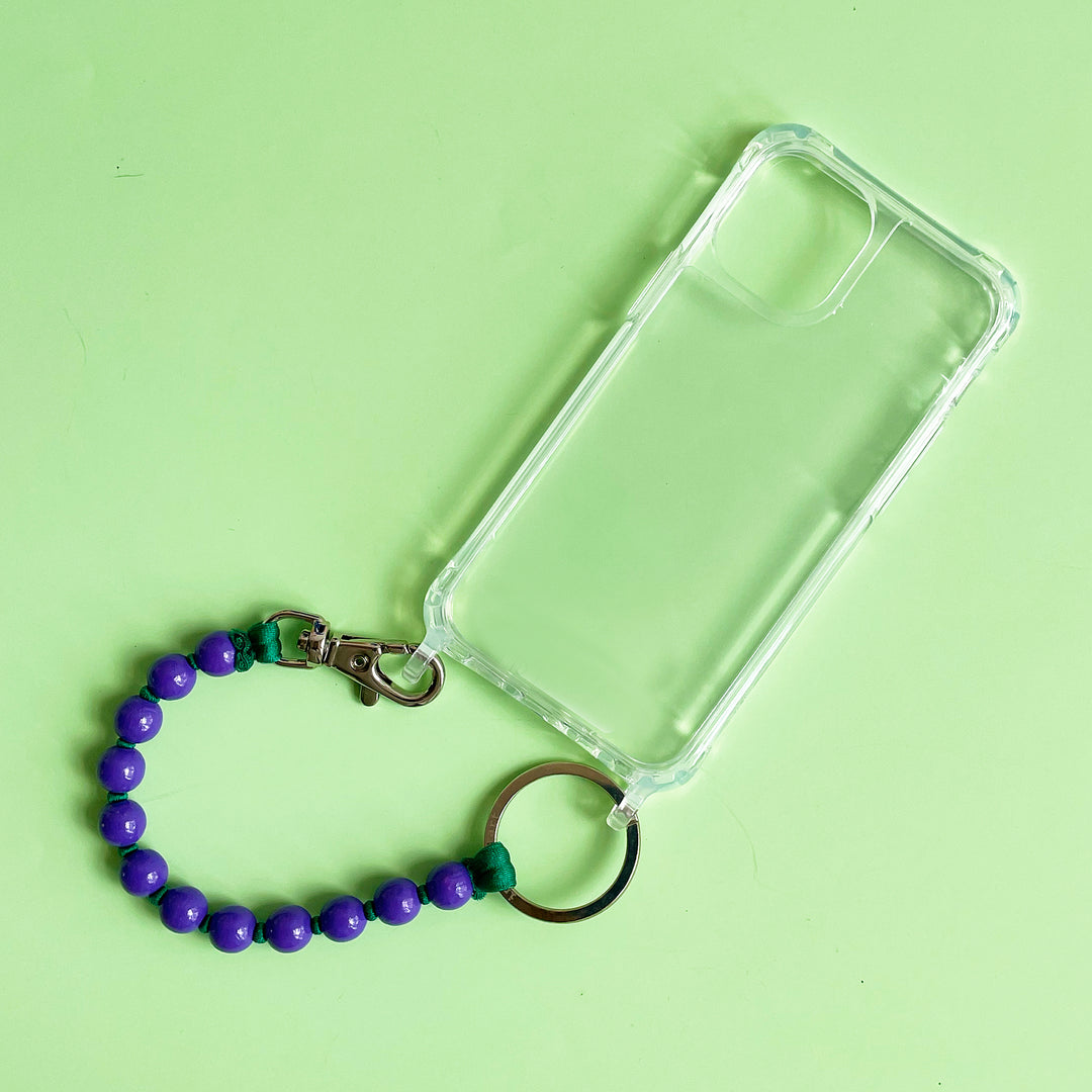 Short Beaded Key Ring