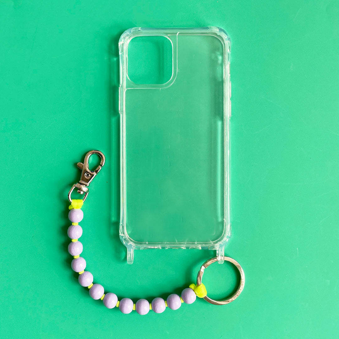 Short Beaded Chain and Phone Case