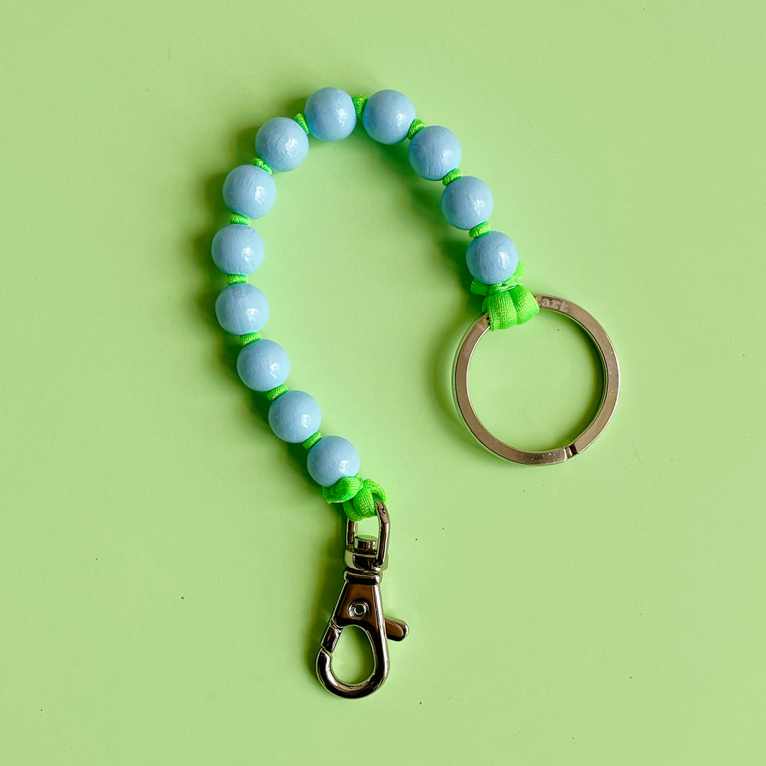 Short Beaded Key Ring