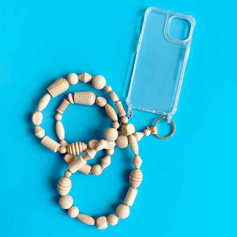 Extra Long Beaded Chain and Phone Case