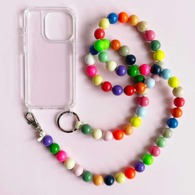 Extra Long Beaded Chain and Phone Case