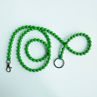 Extra Long Beaded Key Ring