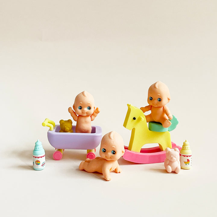 Babies Puzzle Eraser Set