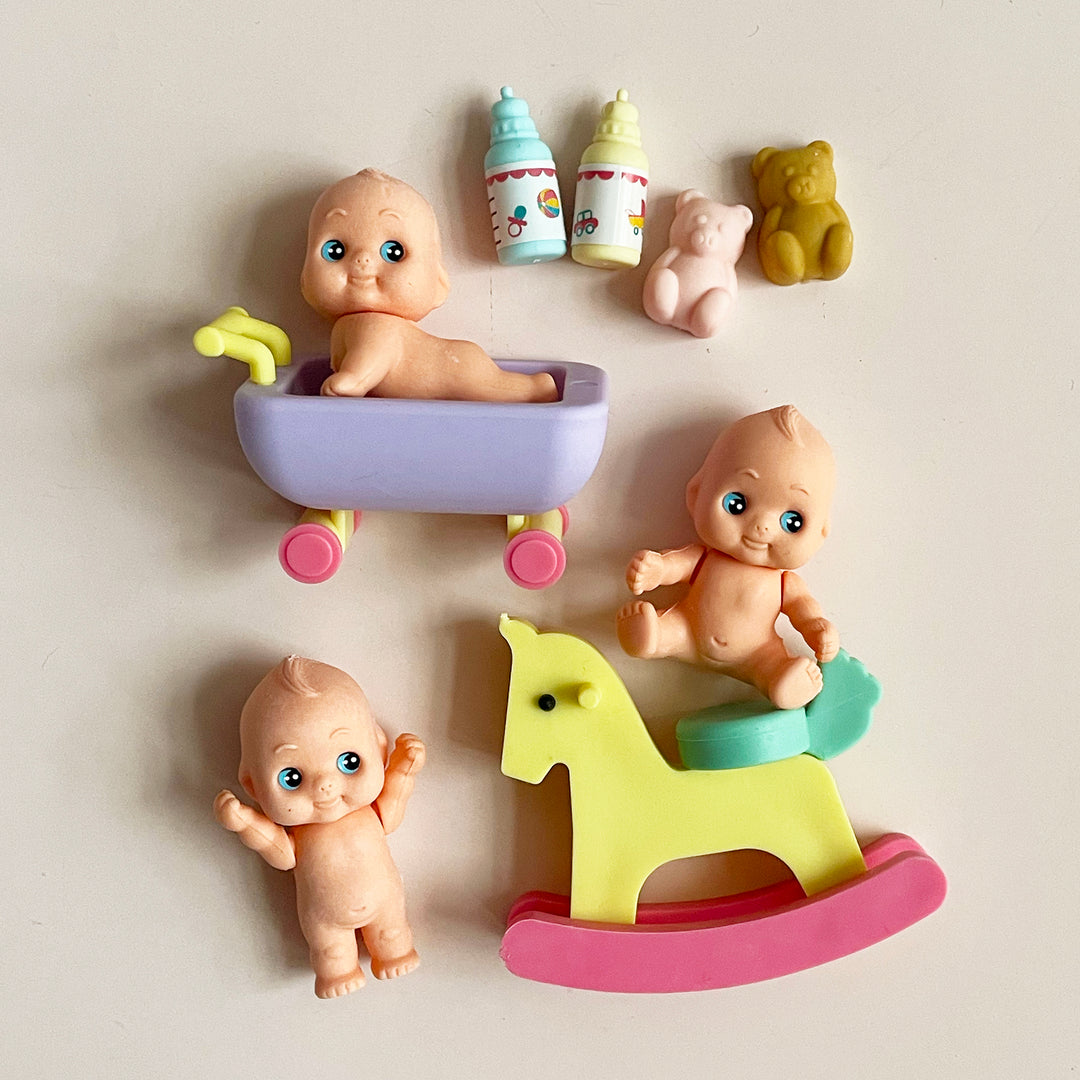 Babies Puzzle Eraser Set