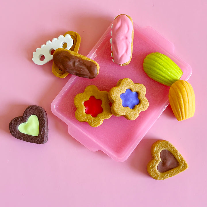 Cookies Puzzle Eraser Set