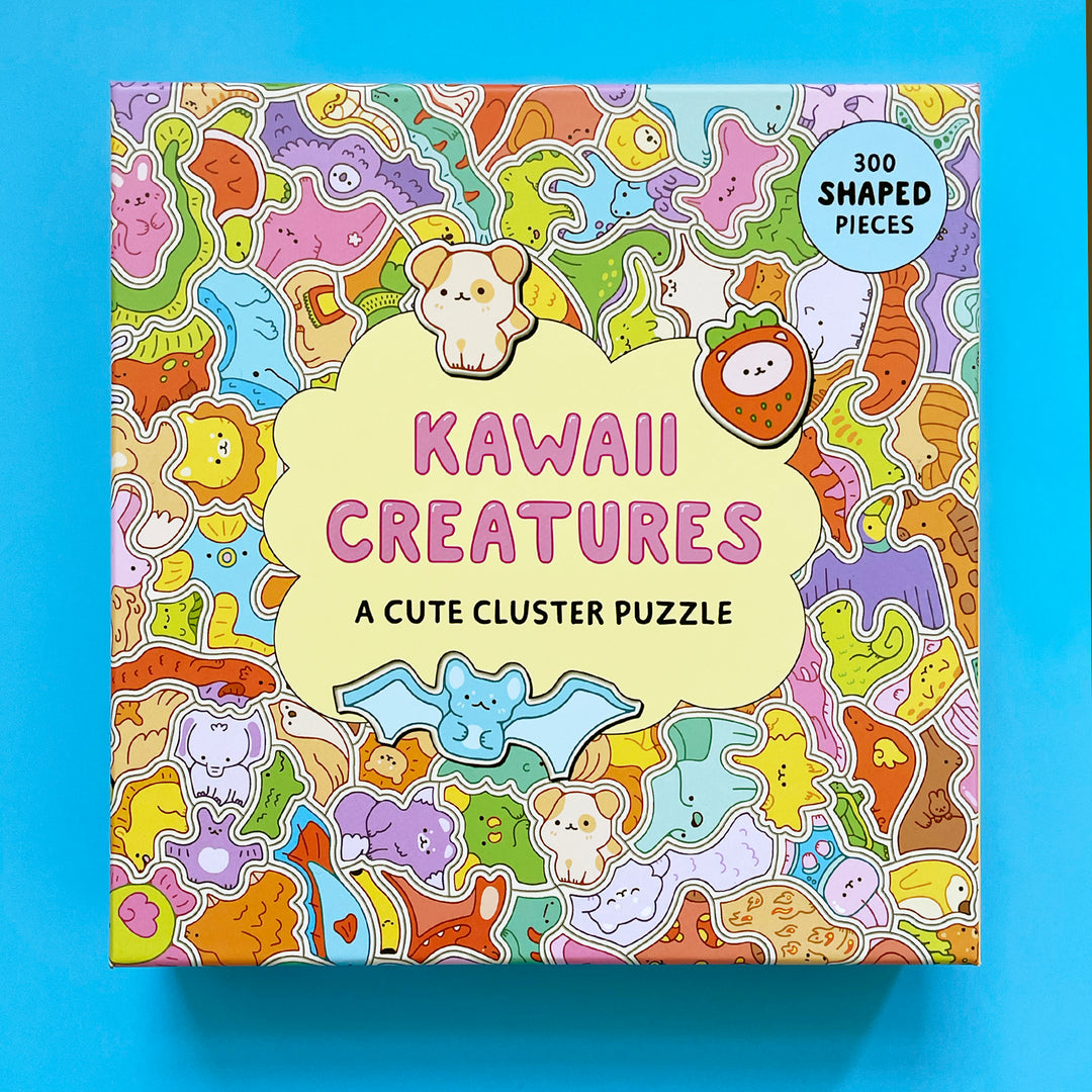 Kawaii Creatures Cluster Puzzle