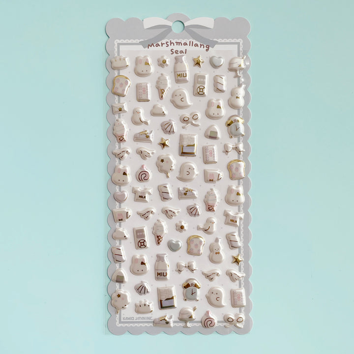 Marshmallang Puffy Stickers