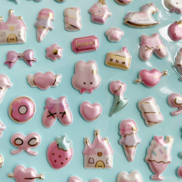 Marshmallang Puffy Stickers