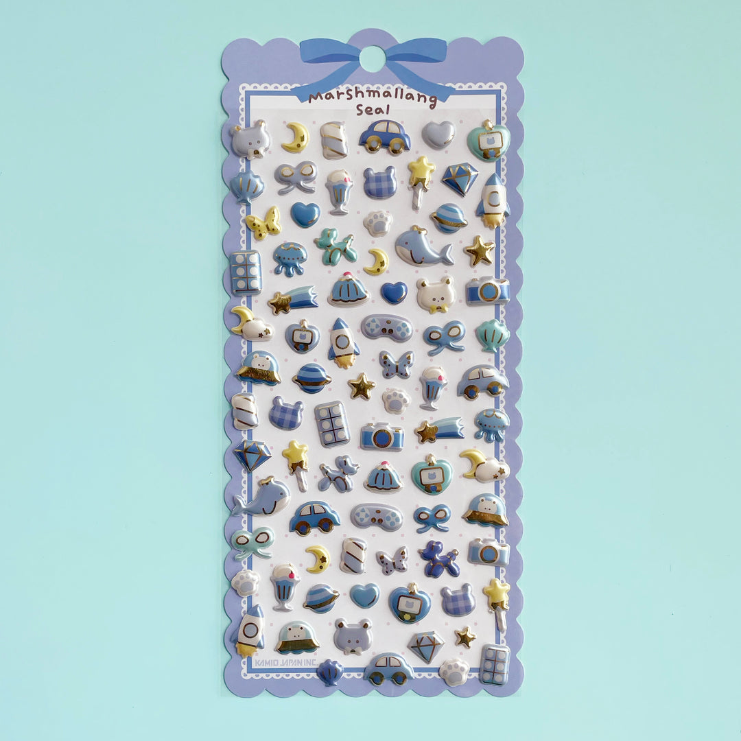 Marshmallang Puffy Stickers