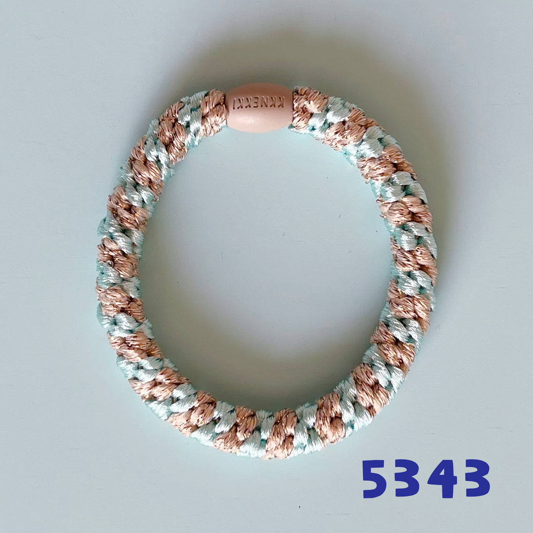 Kknekki Colorful Patterns Hair Tie Bracelets