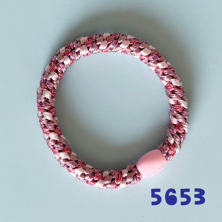 Kknekki Colorful Patterns Hair Tie Bracelets
