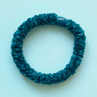 Chenille Solids Hair Tie Bracelet Singles