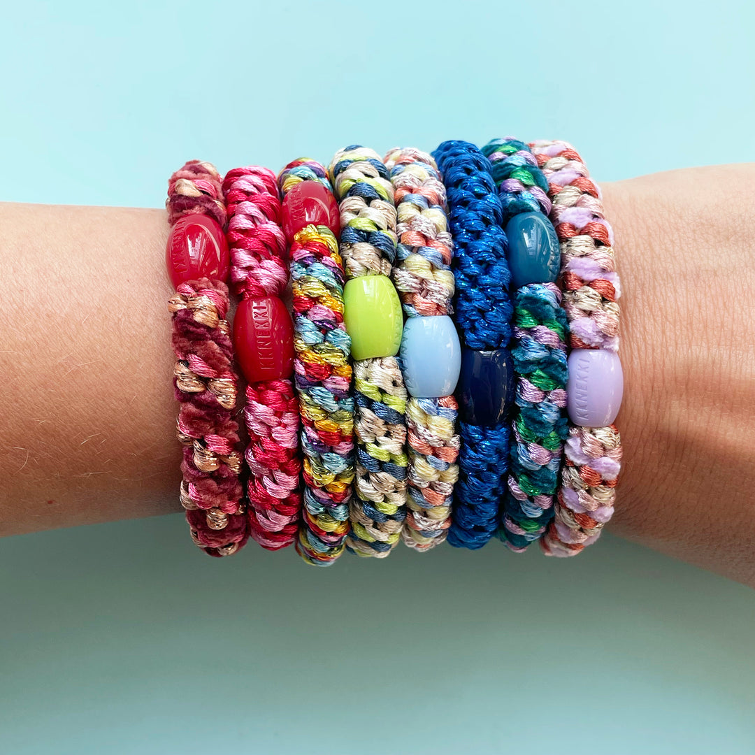 Colorful Patterns Hair Tie Bracelet Singles