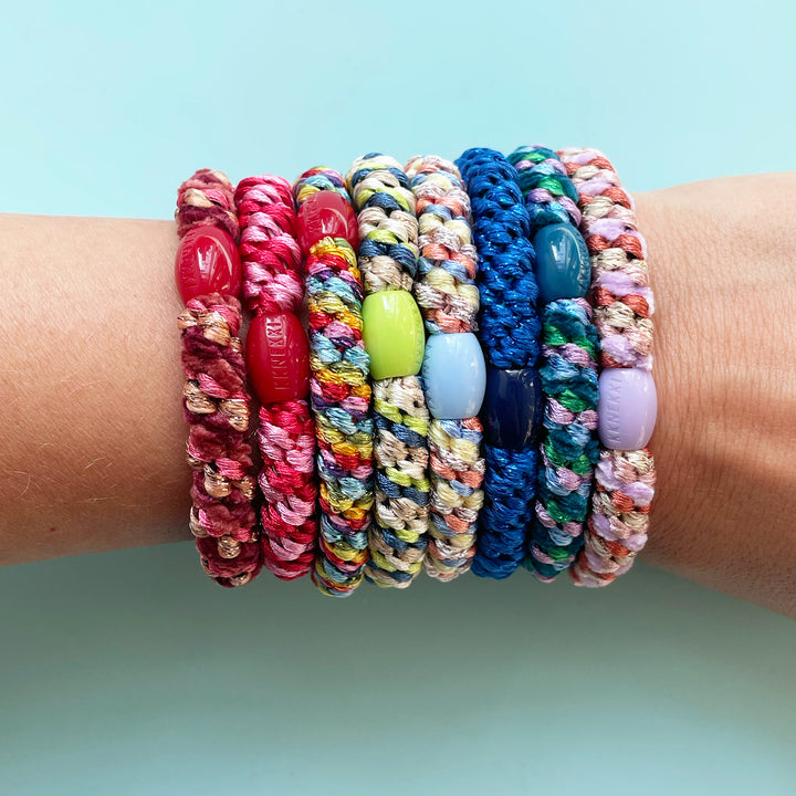 Colorful Patterns Hair Tie Bracelet Singles