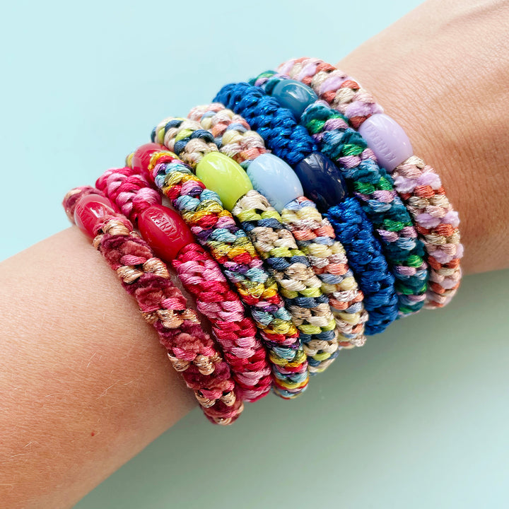 Colorful Patterns Hair Tie Bracelet Singles