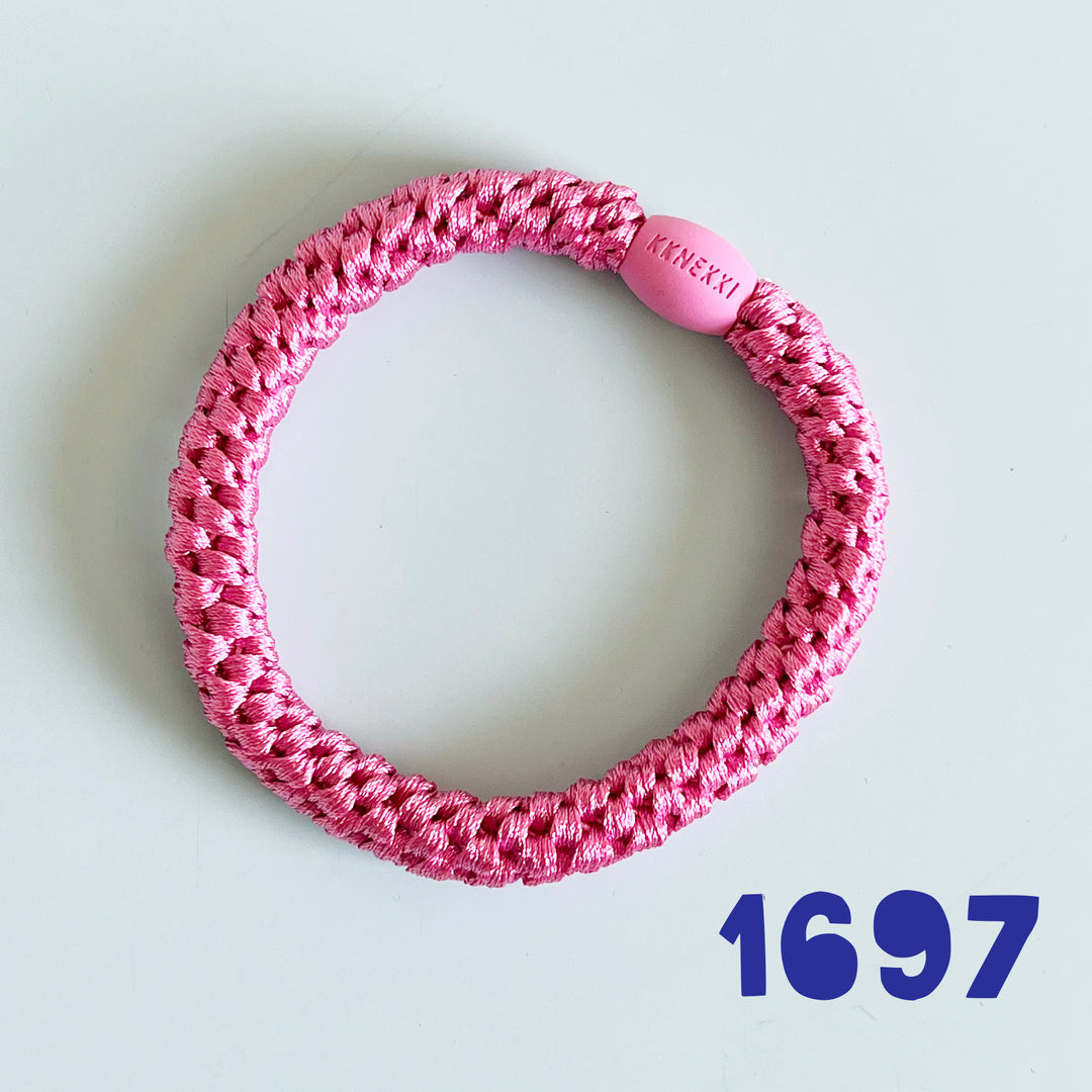 Colorful Solids Hair Tie Bracelet Singles
