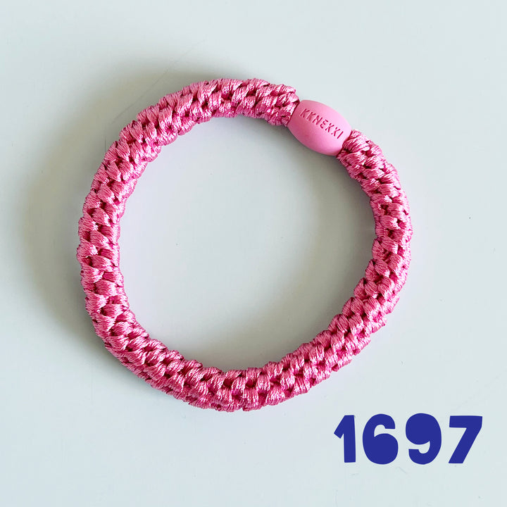 Colorful Solids Hair Tie Bracelet Singles