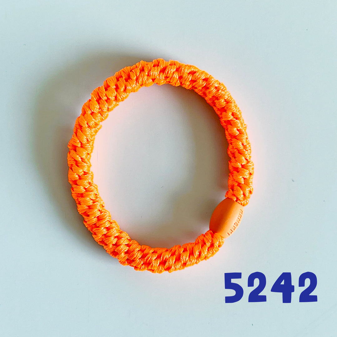 Colorful Solids Hair Tie Bracelet Singles