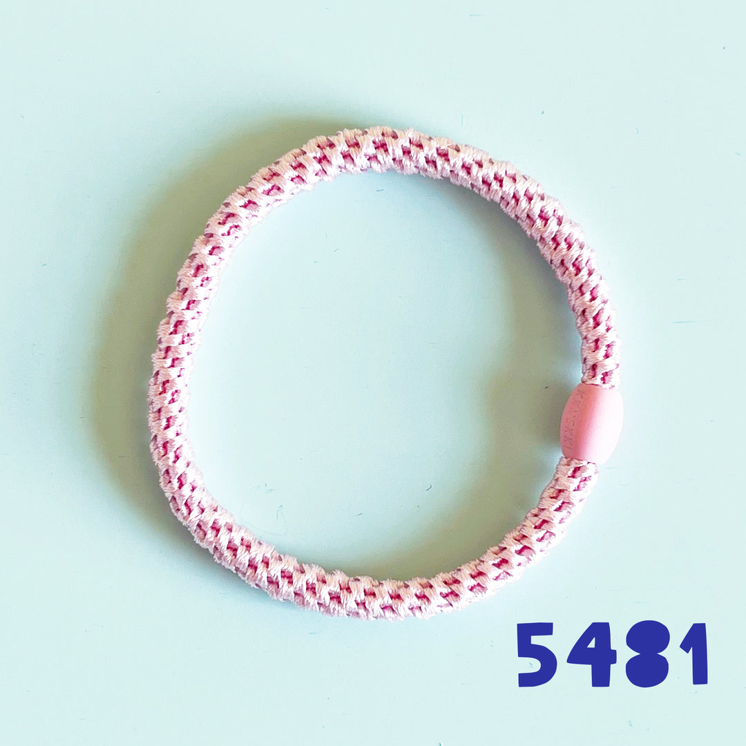 Thin Rainbow Hair Tie Bracelet Singles