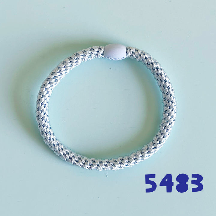 Thin Rainbow Hair Tie Bracelet Singles